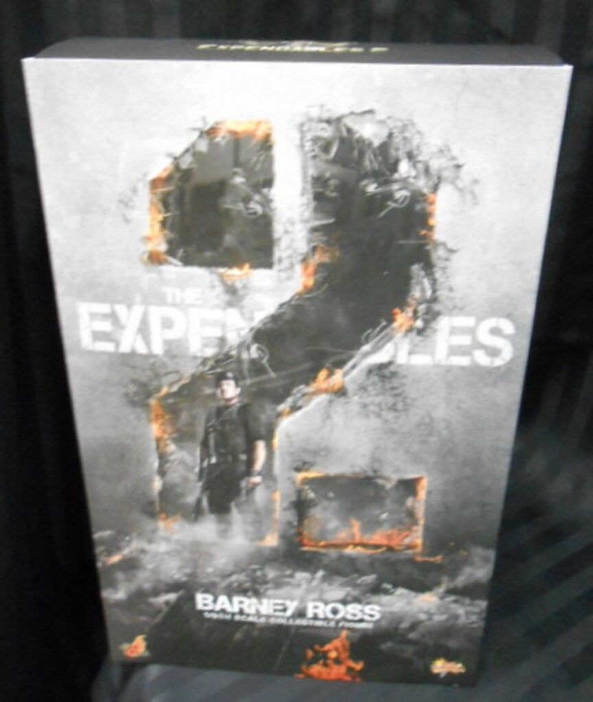 HOTTOYS MOVIE MASTERPIECE BARNEY ROSS / EXPENDABLES 2 MMS194