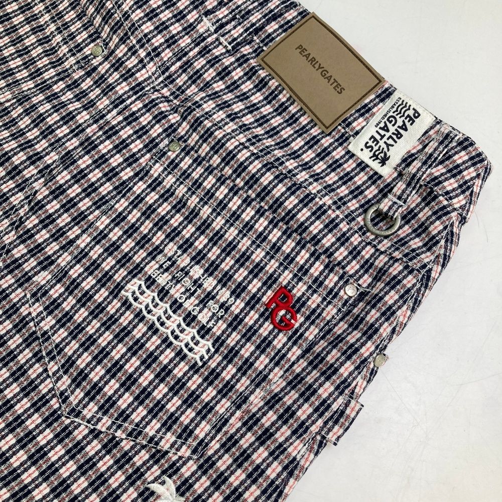 サイズ：0 PEARLY GATES パーリーゲイツ 2023年 スカート チェック