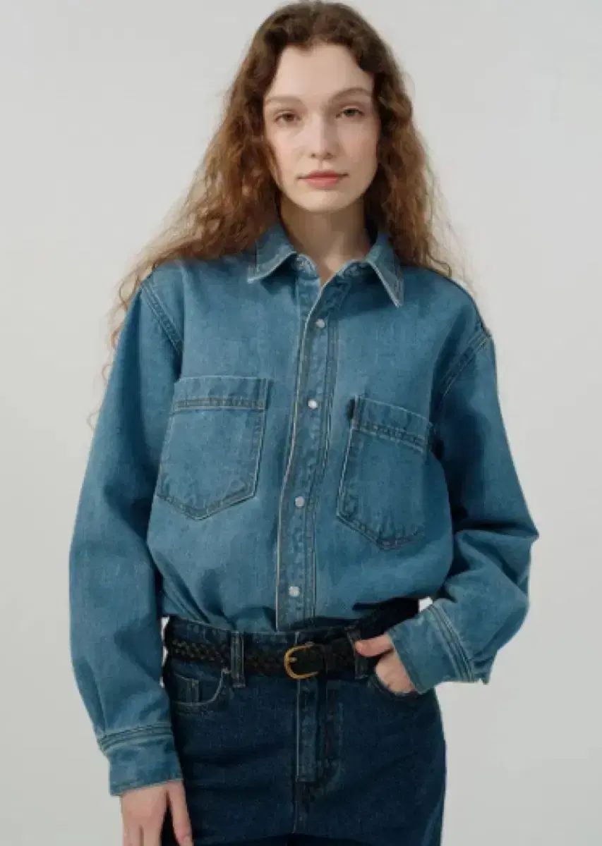 The Barnnet ザ バーネット フレンチ デニム シャツ
