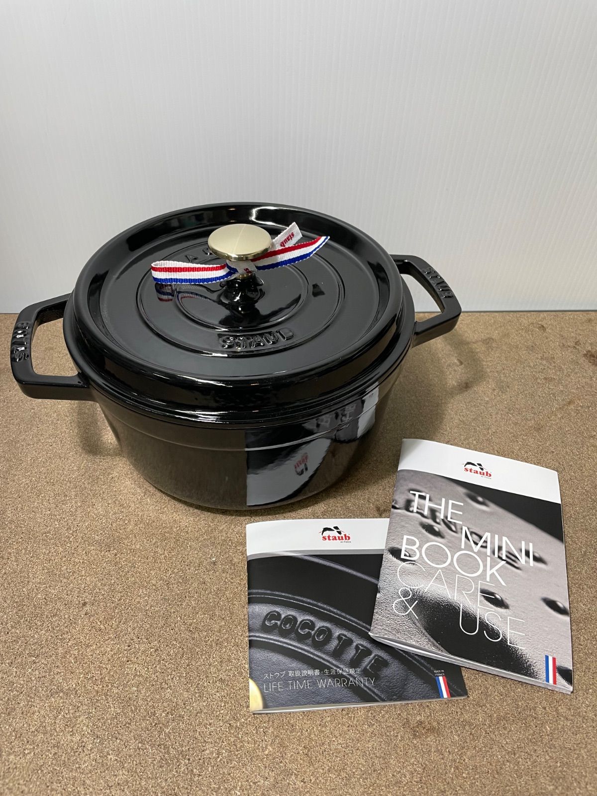 Staub|ストウブ ピコ ココット ラウンド 22cm シャイニーブラック