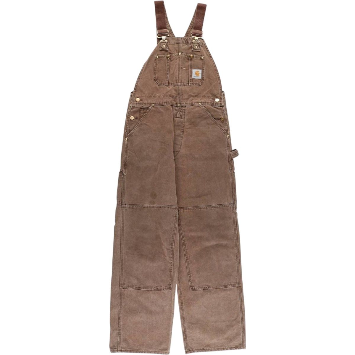 古着 カーハート Carhartt ダブルニー ダック オーバーオール メンズw32相当 eaa587673