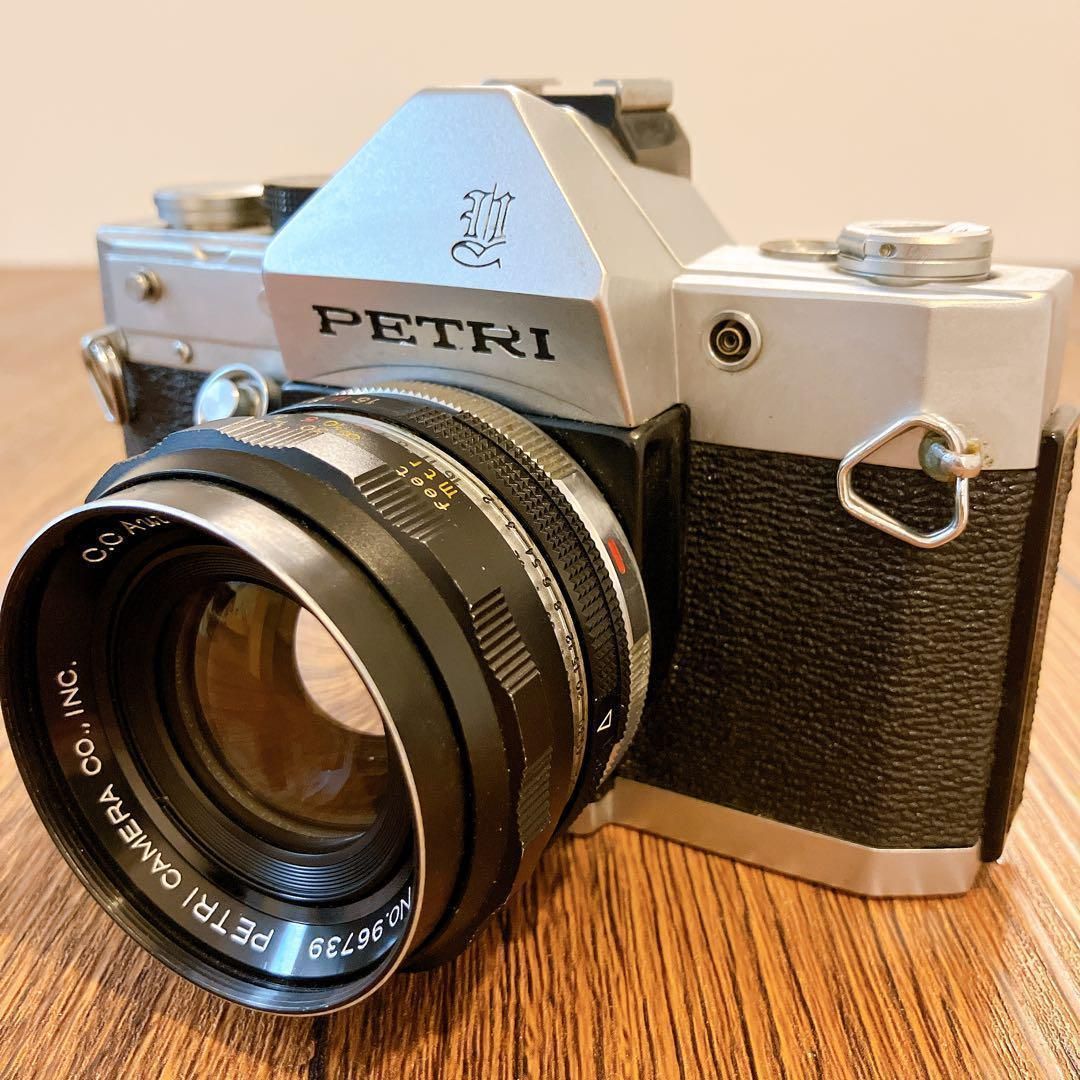 【可動品】フィルムカメラ PETRI Ⅵ 55mm f1.8 ペトリ PETRI V6Ⅱ f1.8 55mm フィルムカメラ 動作確認済 - メルカリ