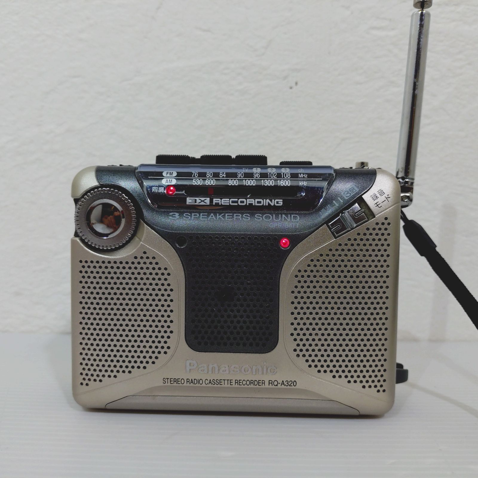 Panasonic ステレオラジカセレコーダー RQ-A320 ポータブルラジオ