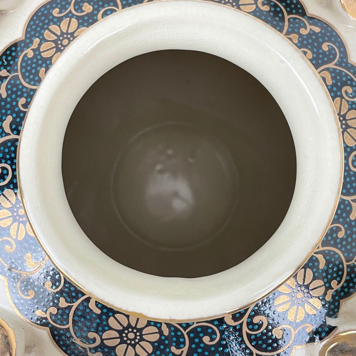 ステンレス製バラ　水色×ハート柄　1輪 florencedu_b0749mprbj