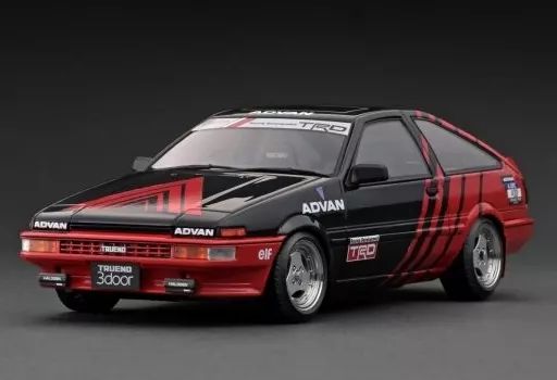 中古】ミニカー 1/18 Toyota Sprinter Trueno 3Dr GT Apex AE86