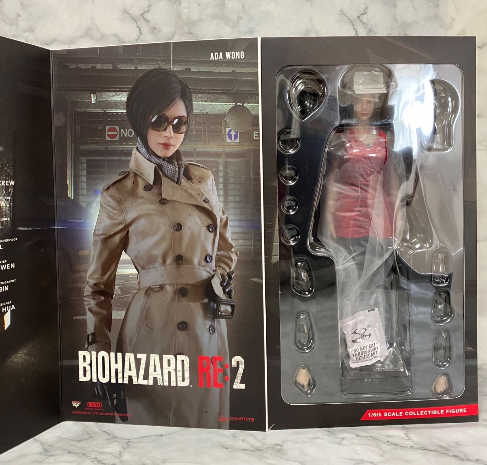 バイオハザード RE:2 エイダ•ウォン フィギュア DMS039 ダムトイズ BIOHAZARD RE:2 1/6 Collectible Action Figure Ada Wong