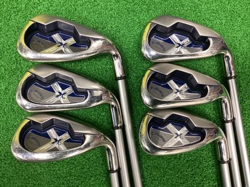 キャロウェイ X 18 6S アイアンセット IR JV X-SERIES 70i フレックスS メンズ 男性用 右利き 右用 Dランク ゴルフクラブ