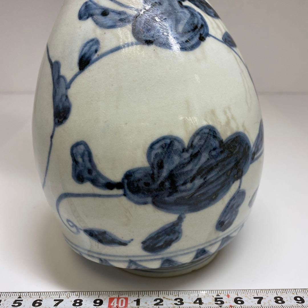 初期伊万里 瓢箪型花瓶 高さ25㎝ 東Y6-0913☆2F - メルカリ