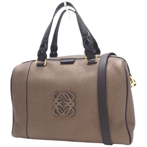 LOEWE ロエベ  フスタ カーフ 2way ショルダーバッグ　ハンドバッグloewe