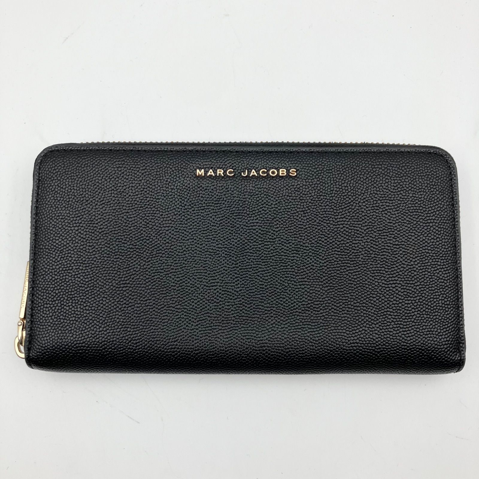 MARC JACOBS マークジェイコブス 長財布 ラウンドファスナー ブラック MARC JACOBS マークジェイコブス 財布 レディース ラウンド