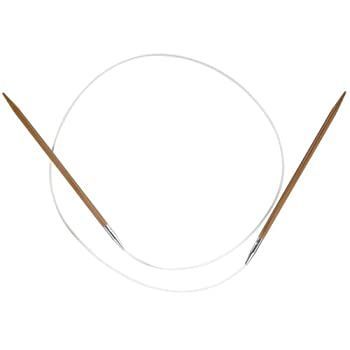 ChiaoGoo Circular 32-inch (81cm) Bamboo Dark Patina Knitting Needle; Size US 5 (3.75mm) 2032-5 by ChiaoGoo