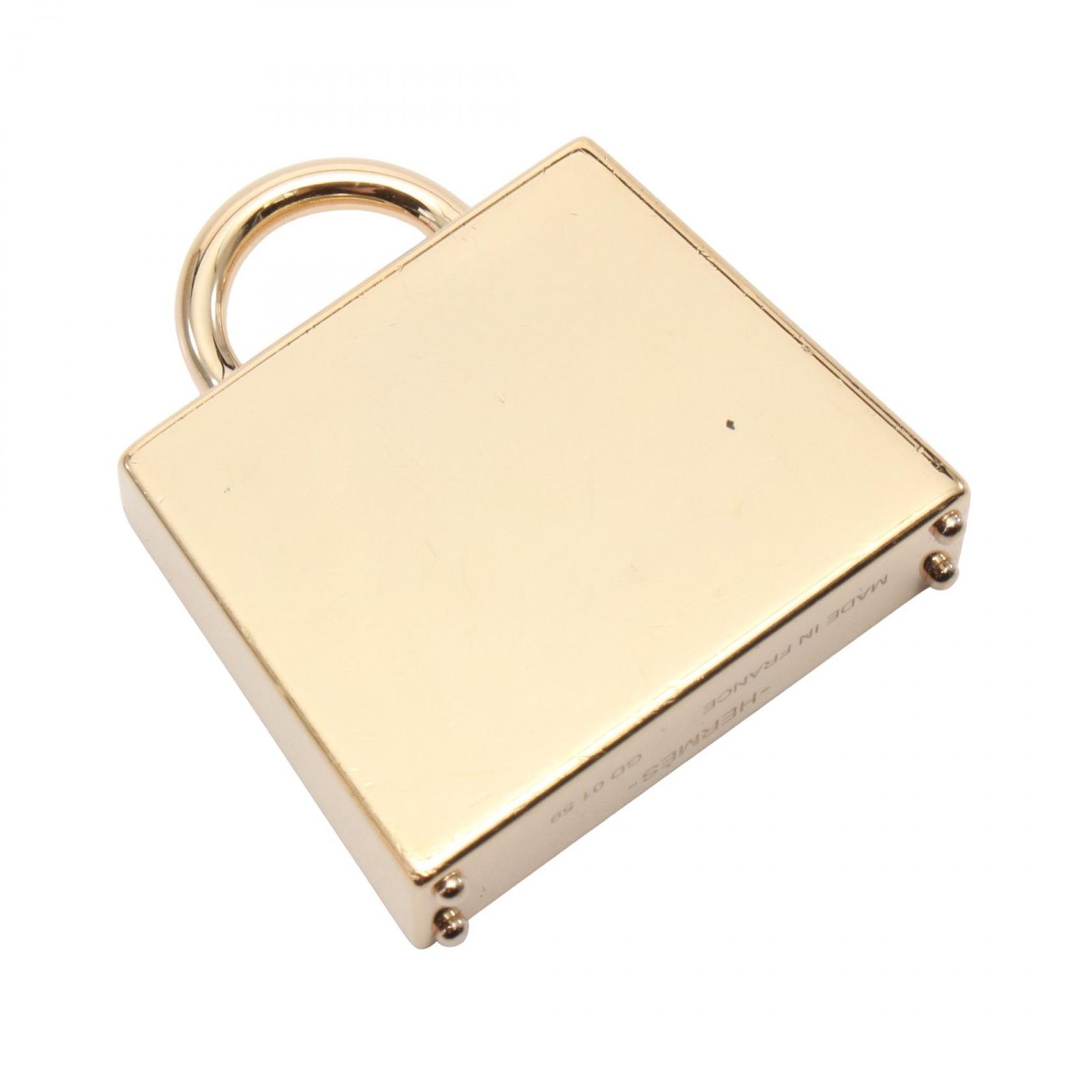 エルメス HERMES ペンダントトップ キュリオジテ ケリー レッド
