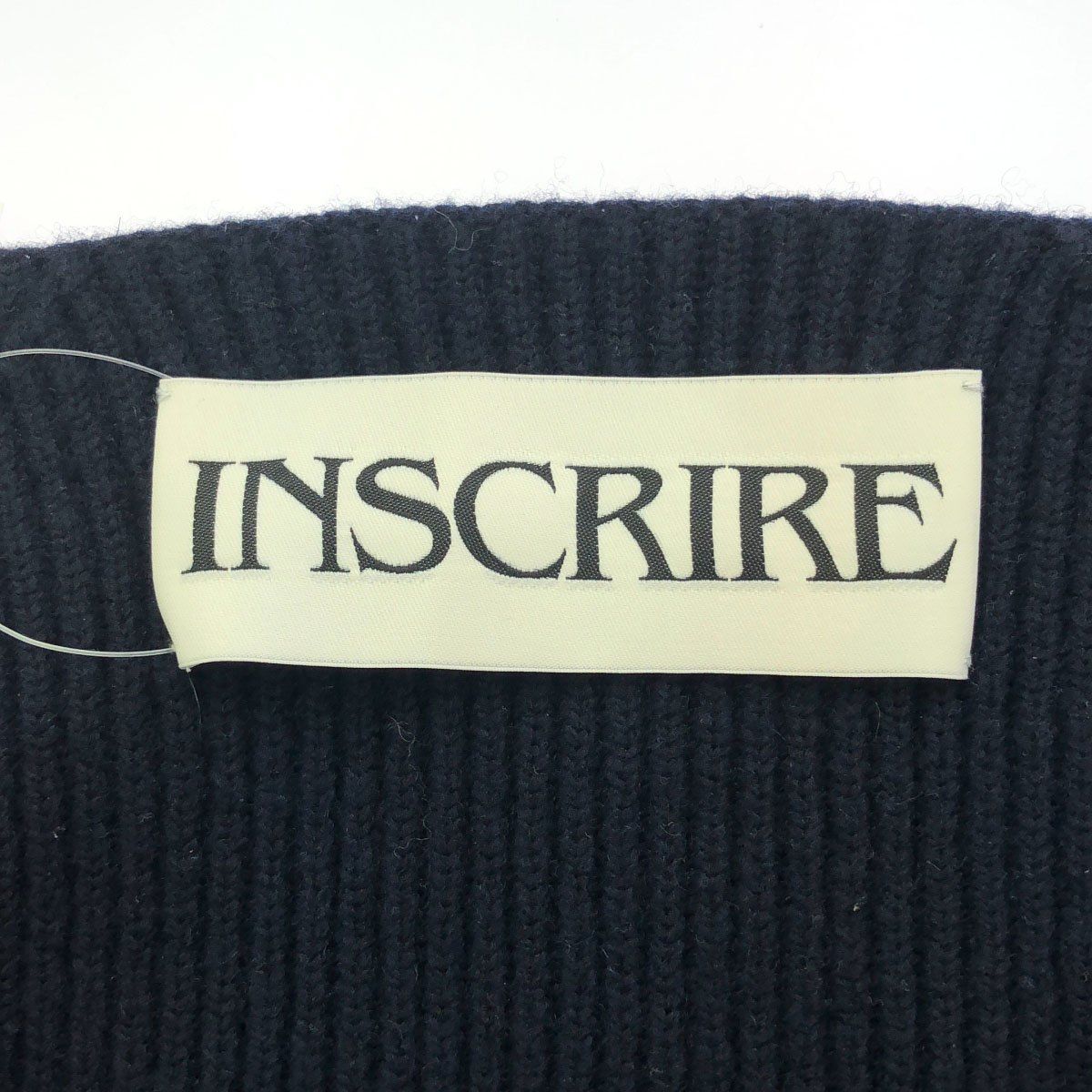 INSCRIRE /アンスクリア】Balloon V/N Rib Sweater：ニット
