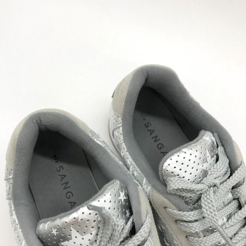 SANGACIO MOM SILVER STAR スニーカー にゅーず ローカット