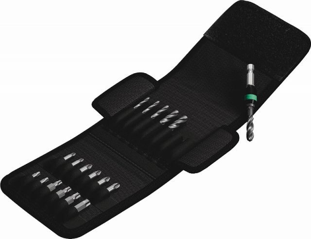 Wera1|4”ドリルビットセット 19点 ケース付848|851|867|19 Metal Twist Drill Bits and Bits Set 104652