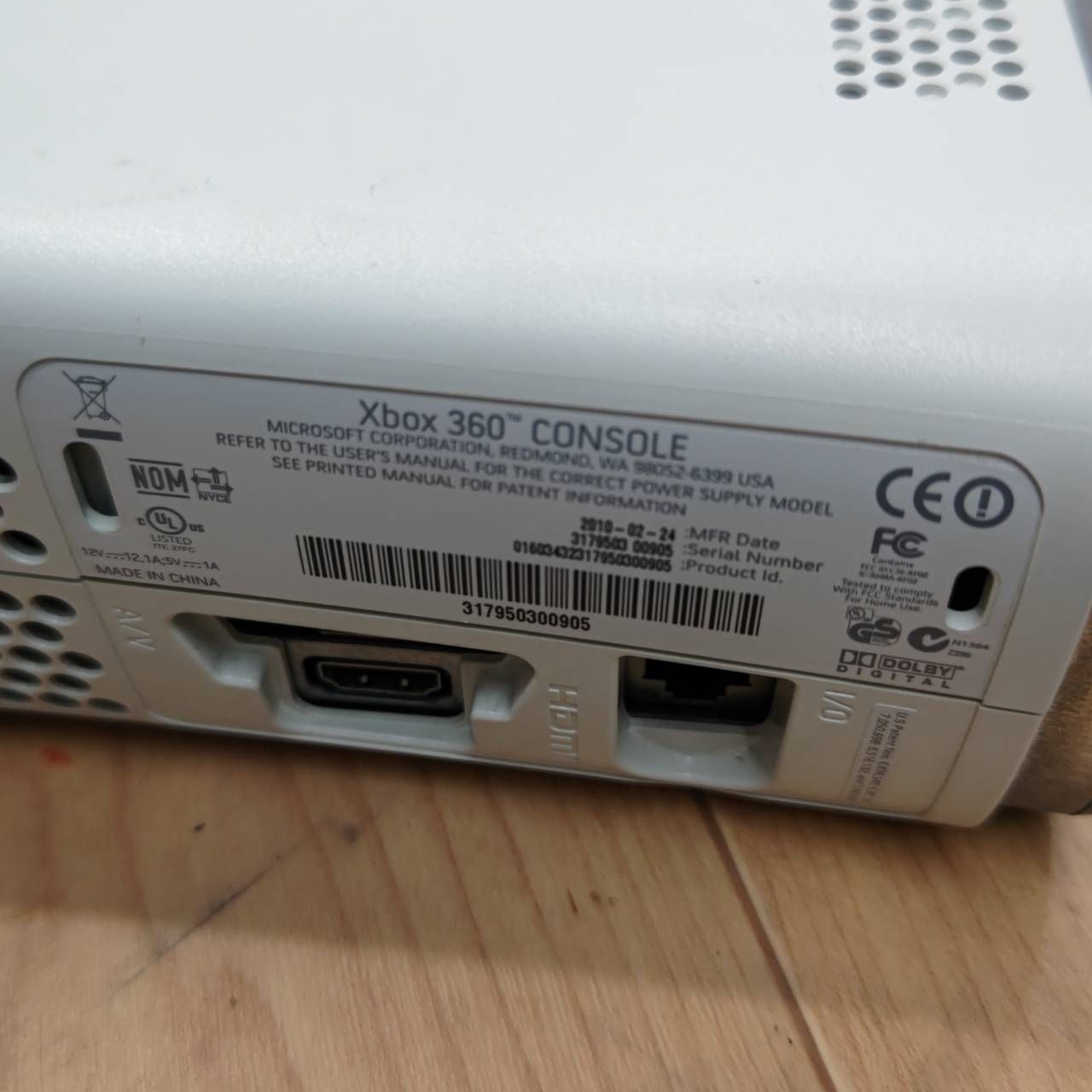 S93626 Xbox 360 CONSOLE コントローラー ソフト8点 - メルカリ