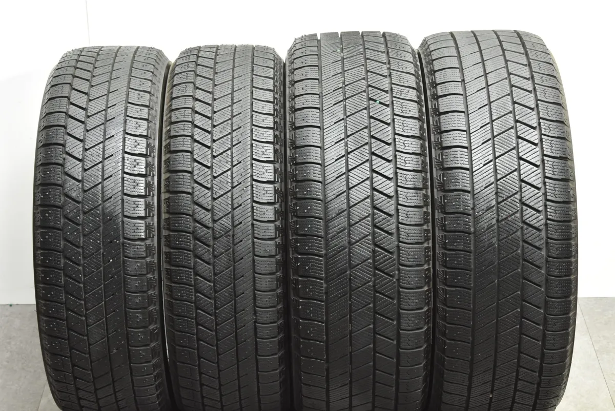 レアマイスター 6.5J-16 off+48 pcd114.3/5H ブリヂストンVRX2 195/60R16 スタッドレスタイヤ付き4本 ノア/ヴォクシー/セレナ レアマイスター 6.5J-16 off+48 pcd114.3/5H ブリヂストンVRX2 195