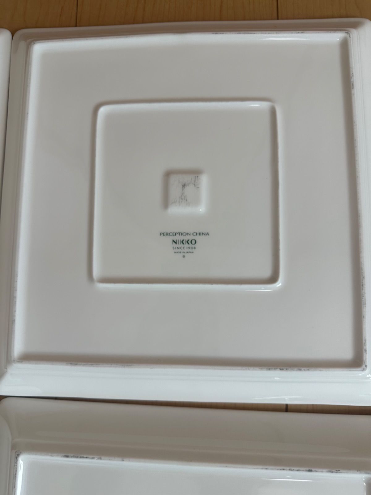 NIKKO PERCEPTION CHINA 四角皿 6枚組