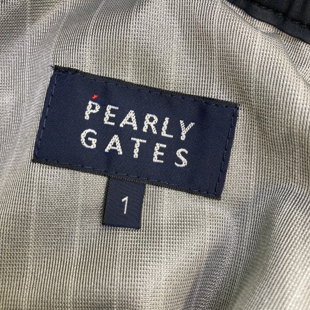 サイズ：1 PEARLY GATES パーリーゲイツ 2023年モデル 蓄熱 ロングパンツ チェック柄 ネイビー系 [240101421387] ゴルフウェア レディース ストスト サイズ：1 PEARLY GATES パーリーゲイツ 2023年モデル 蓄熱