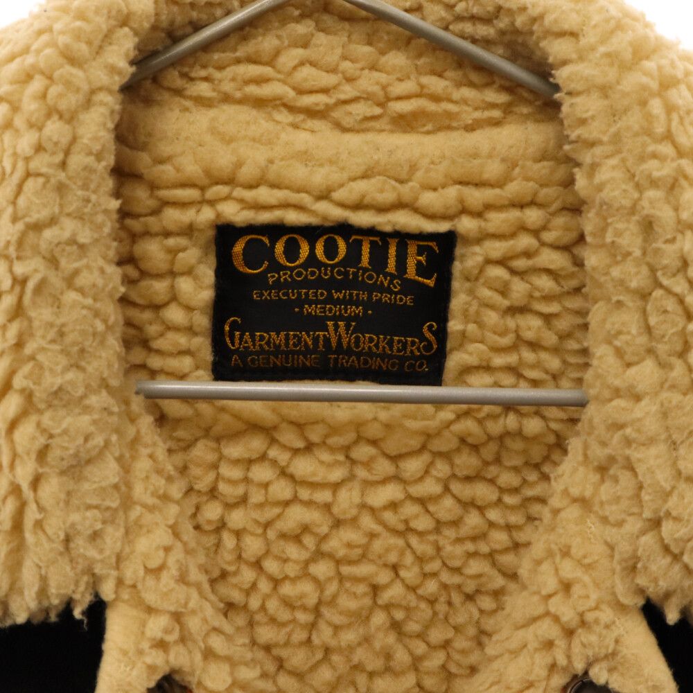 「お値下げ可能です。」COOTIEボア付きデニムジャケット「美品」 COOTIE Denim Cattleman Jacket ランチジャケット 【Indigo