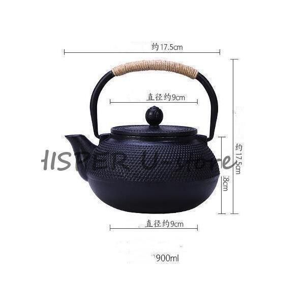 鉄器 急須 伝統工芸 手作り 鉄分補給 鉄瓶　JMHB036 鉄瓶 南部鉄器 点柄 伝統工芸品 急須 茶こし付き 鉄分補給