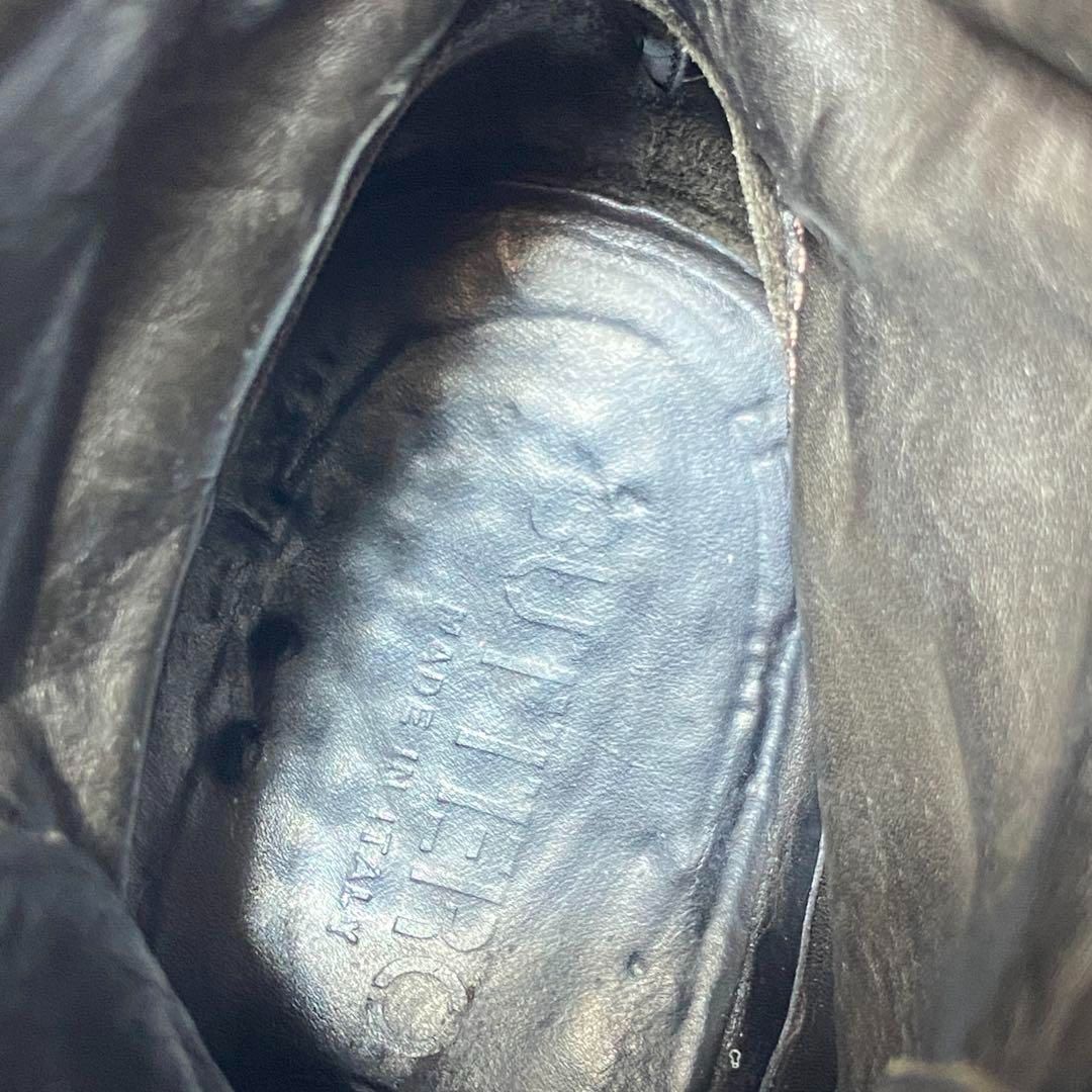 レースアップブーツ イタリア製