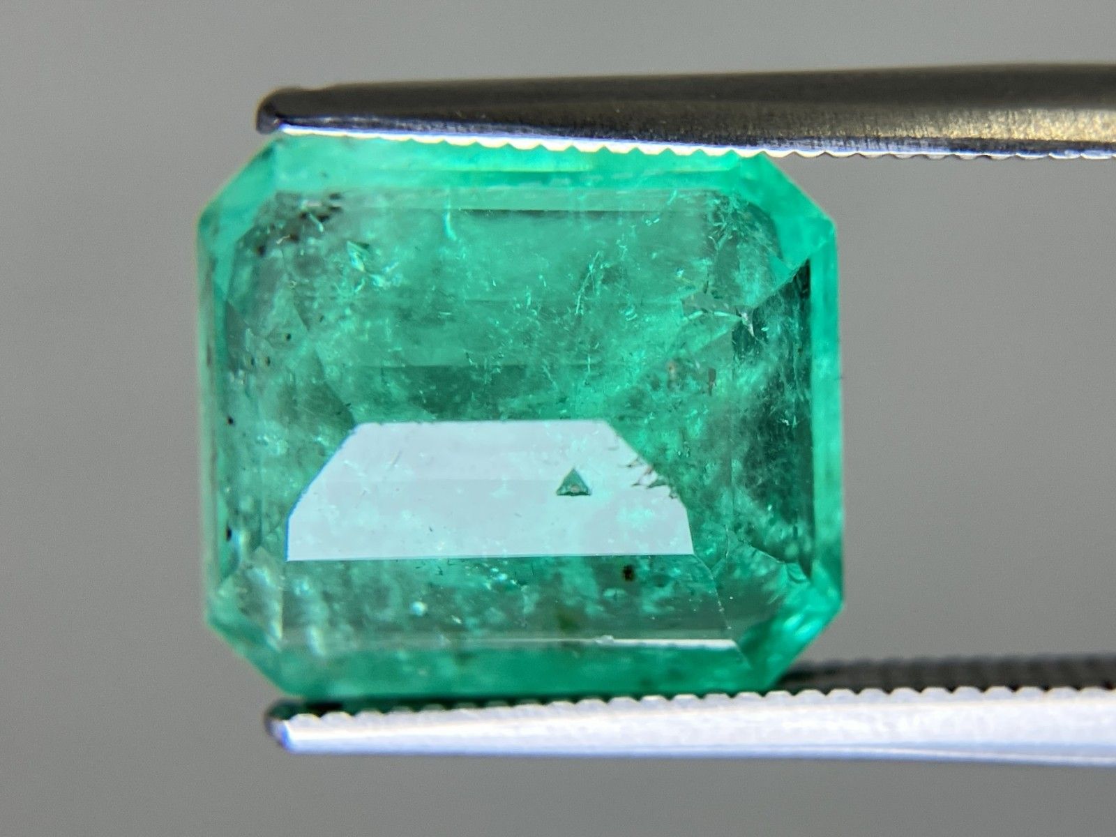 コロンビア 中央宝石鑑別書付き