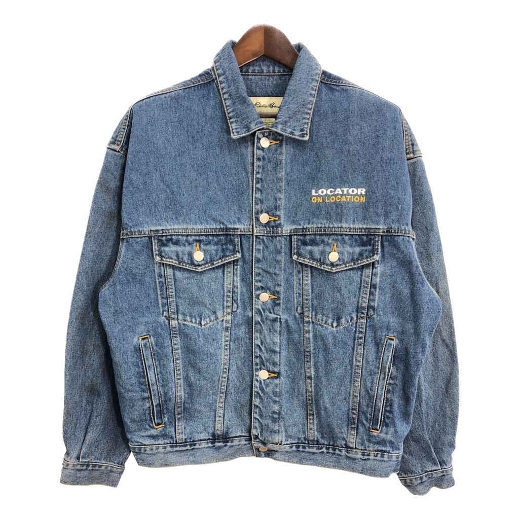 Eddie Bauer エディーバウアー ライトブルーデニムジャケット Eddie Bauer エディーバウアー ライトブルーデニムジャケット