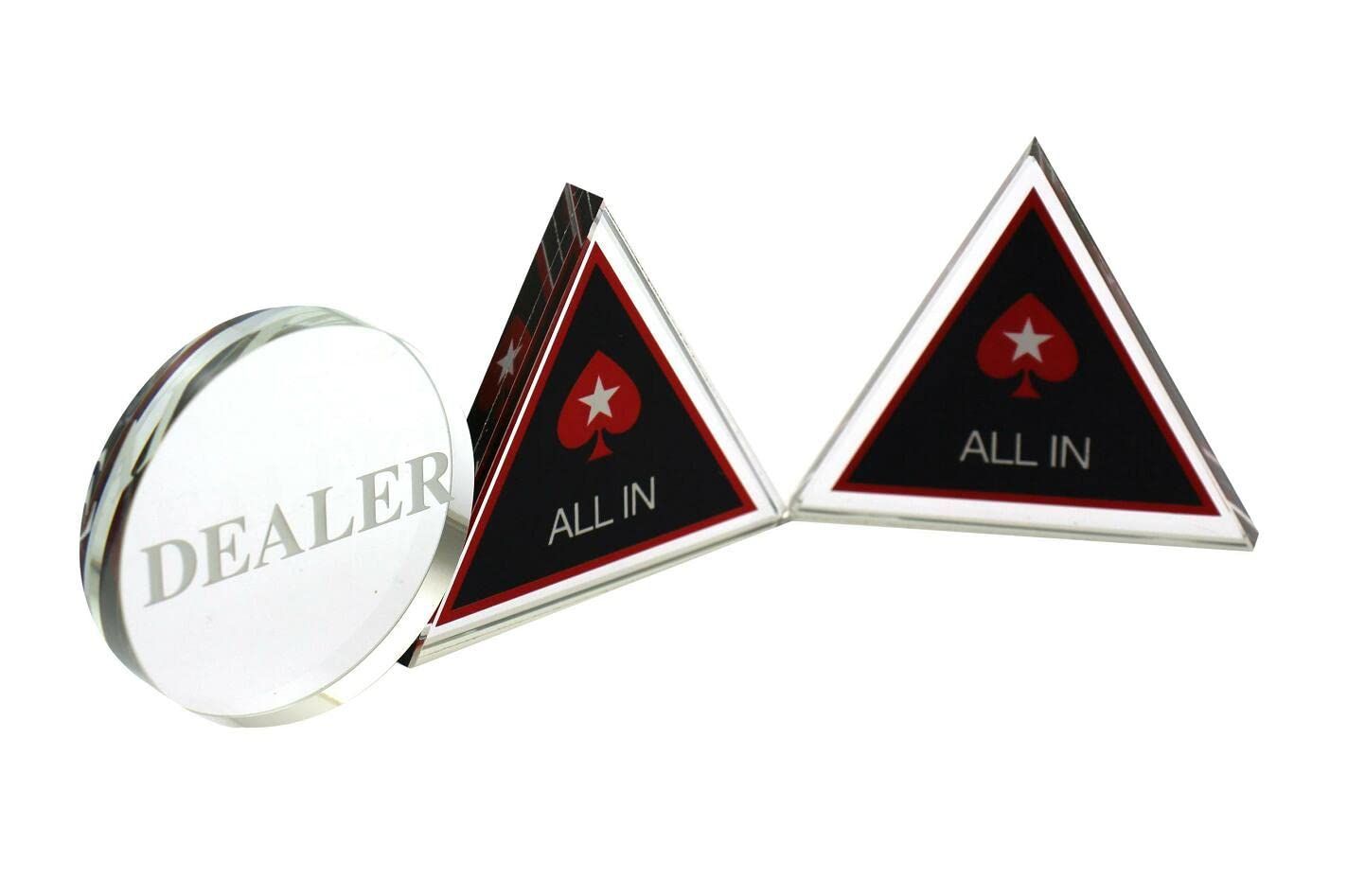 ideamall オールイン ポーカー カジノ チップ ゲーム クリア アクリル