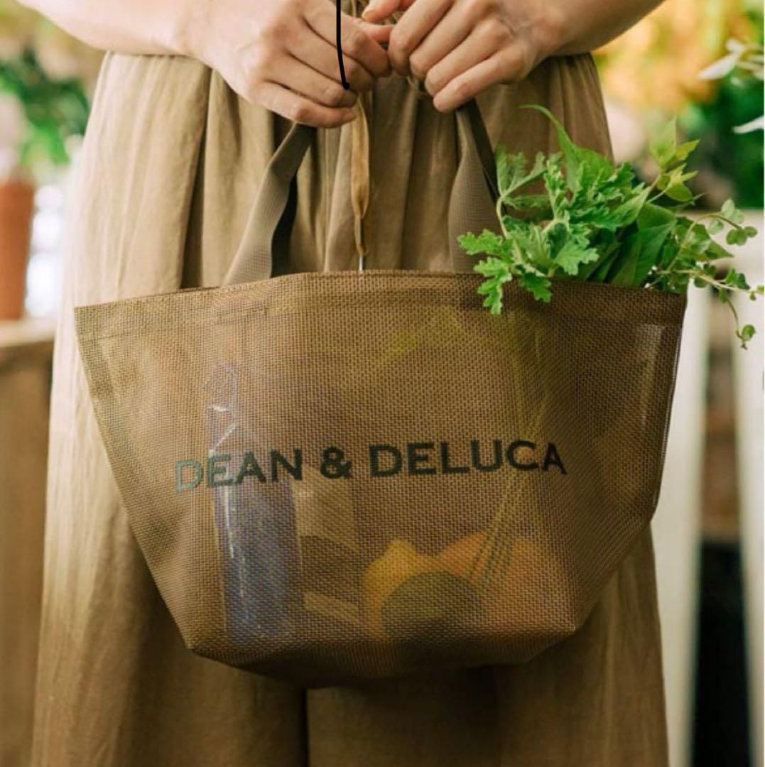 DEEN&DELUCA　ゴールド　メッシュバッグ 夏の恒例【DEAN&DELUCA】メッシュトートバッグ、今年は