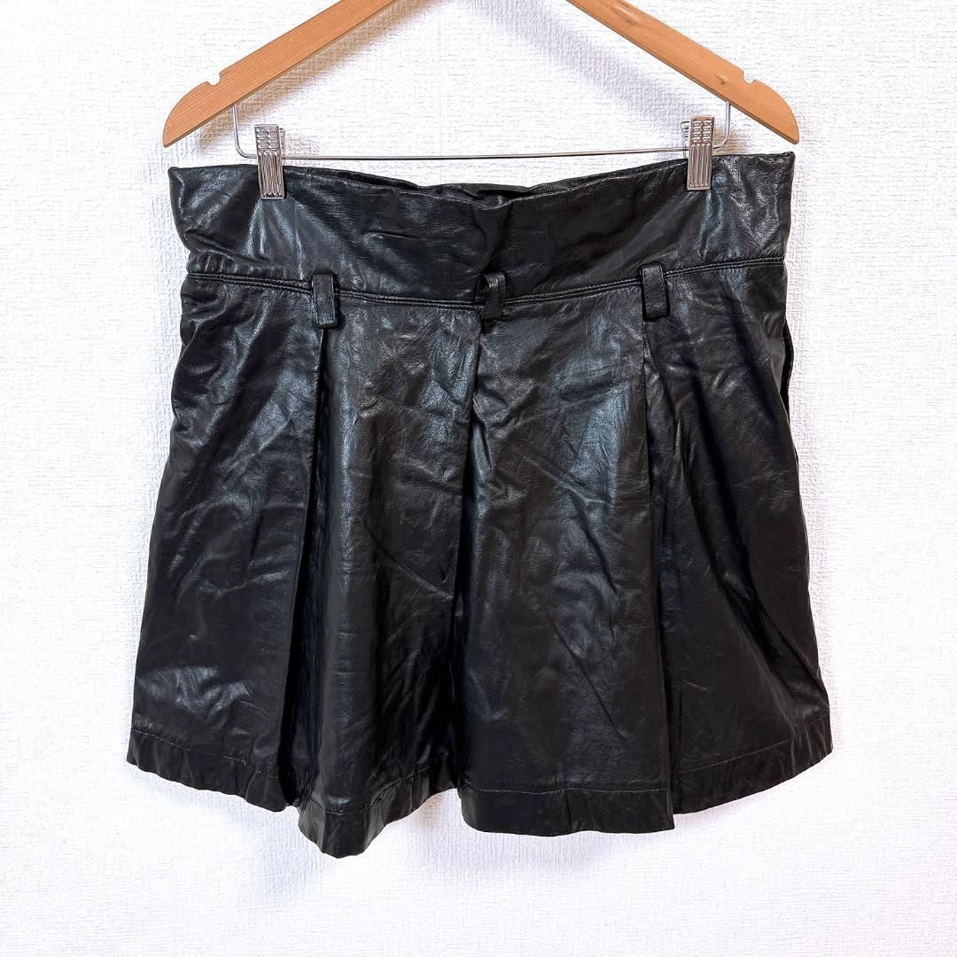 ヴィンテージ カウレザースカート