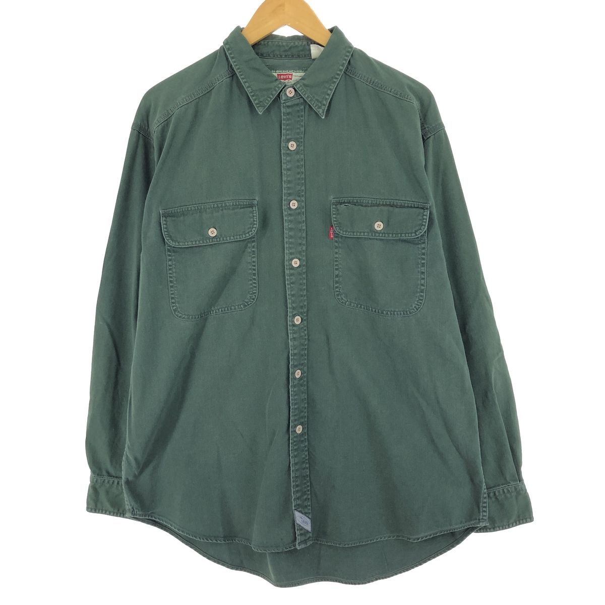 古着 90年代 リーバイス Levi's 長袖 デニムシャツ メンズL ヴィンテージ/eaa453852