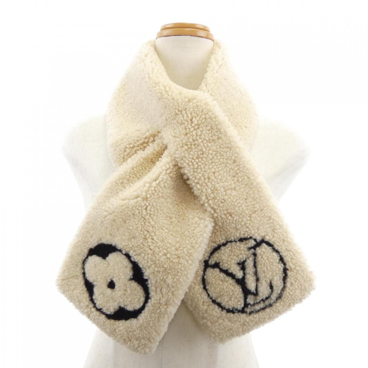 ルイヴィトン LOUIS VUITTON エシャルプ シャーリングラム M76452 MUFFLER