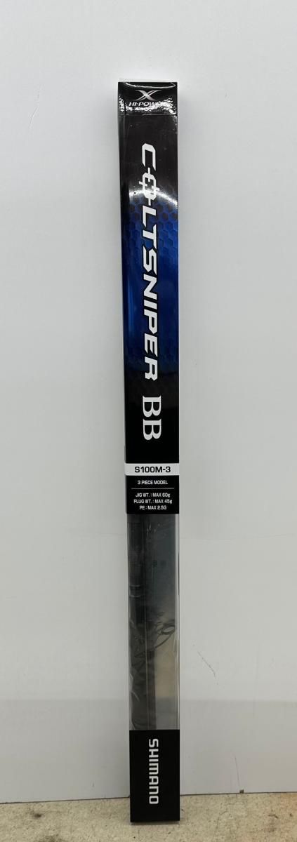 品 SHIMANO シマノ ロッド 21コルトスナイパー BB S100M-3 2509097