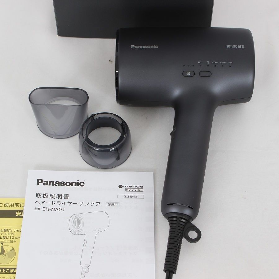 超激得，大人気 【美品】パナソニック ナノケア EH-NA0J-A ディープネイビー 高浸透ナノイーu0026ミネラル搭載 ヘアドライヤー Panasonic 本体 ドライヤー