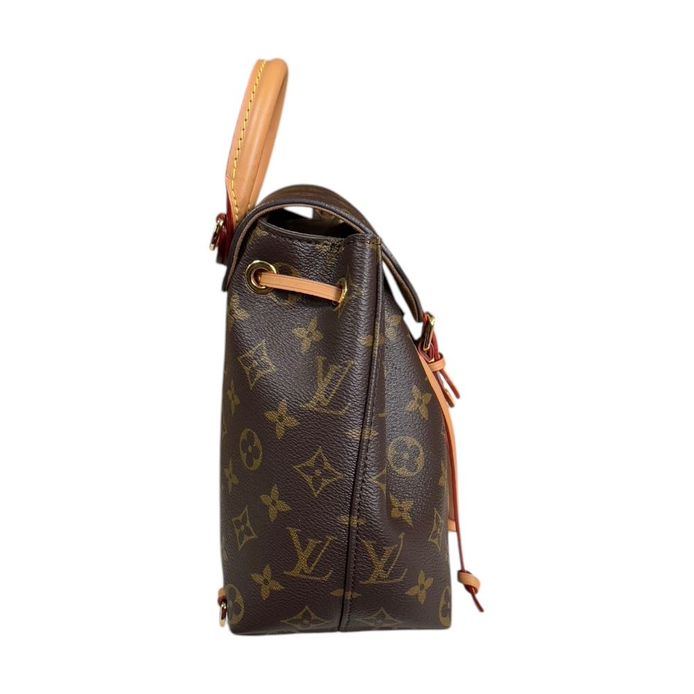 LOUIS VUITTON◆モンスリNM BB_モノグラム・キャンバス_BRW/M45502/PVC/BRW 送料無料] \u200bルイヴィトン バックパック コピー モンスリ NM BB