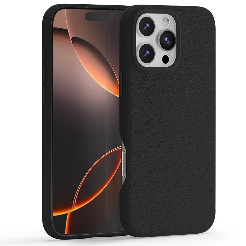 MOFT MOVAS レザーケース iPhone 16 Pro Max用 iPhone 16 pro MOVASレザーケース（ストラップ版）ミスティグレー 独自