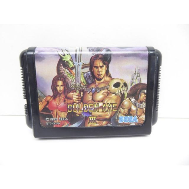 メガドライブ MEGA DRIVE ゴールデンアックス3 ゲームソフト