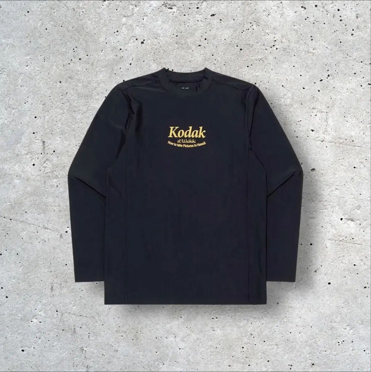 KODAK コダック ブラック ロゴ ラッシュガード 販売