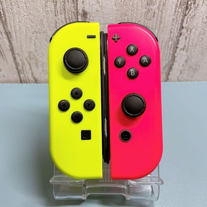 美品 レアカラー ピンク イエロー Switch 左右セット ジョイコン