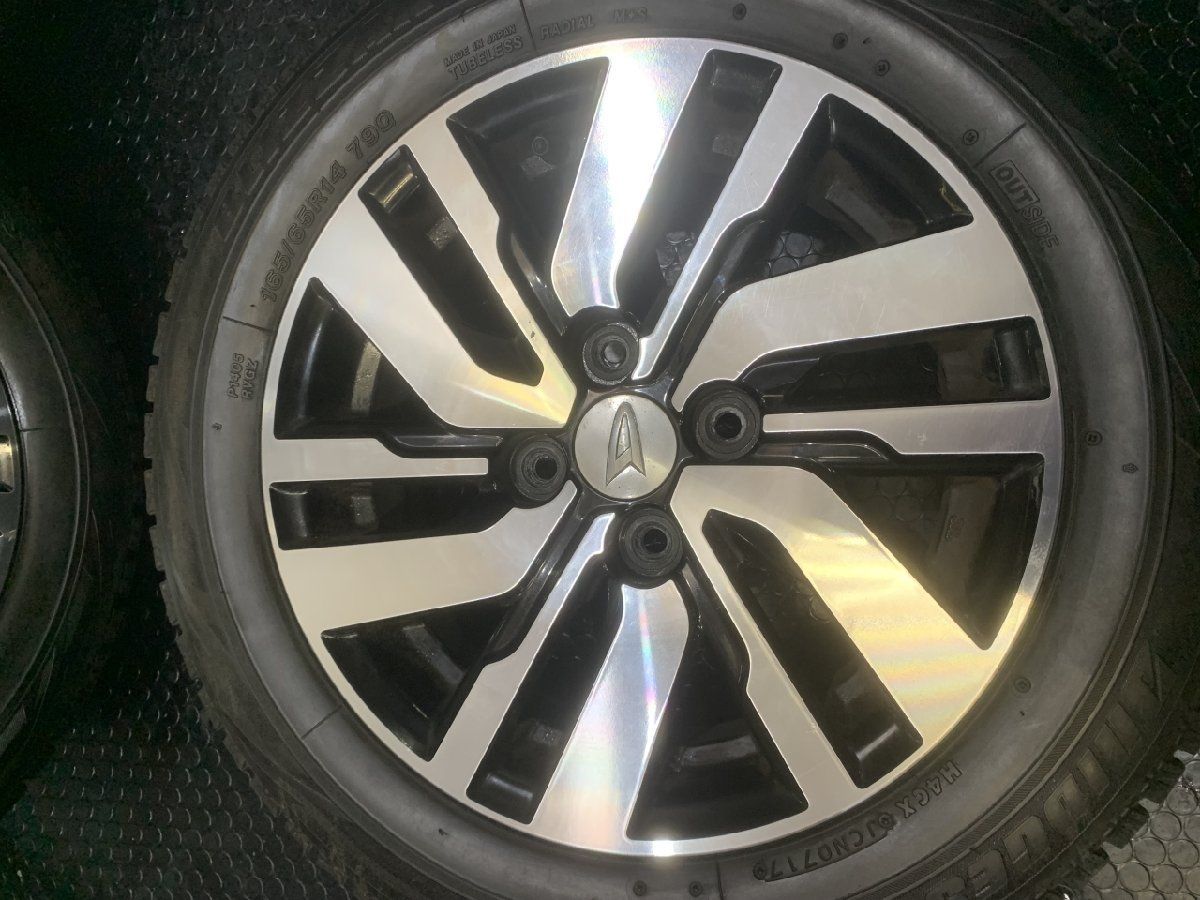 BS BLIZZAK REVO GZ 165/65R14】スタッドレス【ダイハツ トール/ブーン 