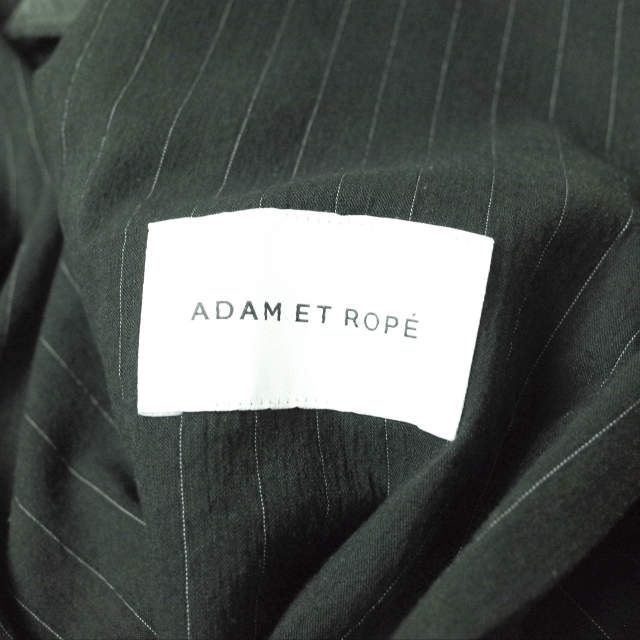 ADAM ET ROPE 22SS ストレッチリネンオーバーシャツジャケット