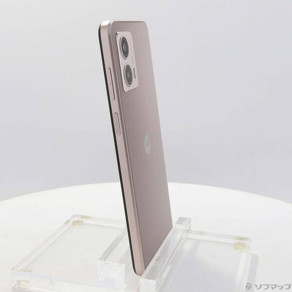 中古品〕 moto g53y 5G 128GB ペールピンク MOSAD3 Y!mobile SIMフリー