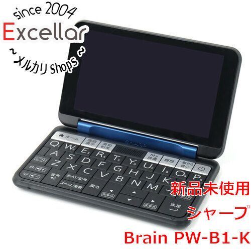 電子辞書【極美品】シャープ 電子辞書 Brain  PW-B1-K  ネイビー系