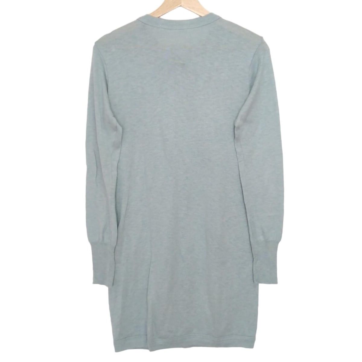 45 rpm フォーティーファイブアールピーエム カーディガン サイズ2 M レディース - ライトブルー 長袖 ロング丈