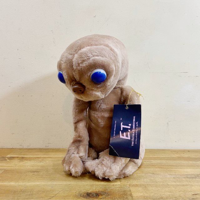 ヴィンテージ アメリカ 80’s E.T. フィギュア TOY おもちゃ ぬいぐるみ アメトイ コレクション ディスプレイ B4471