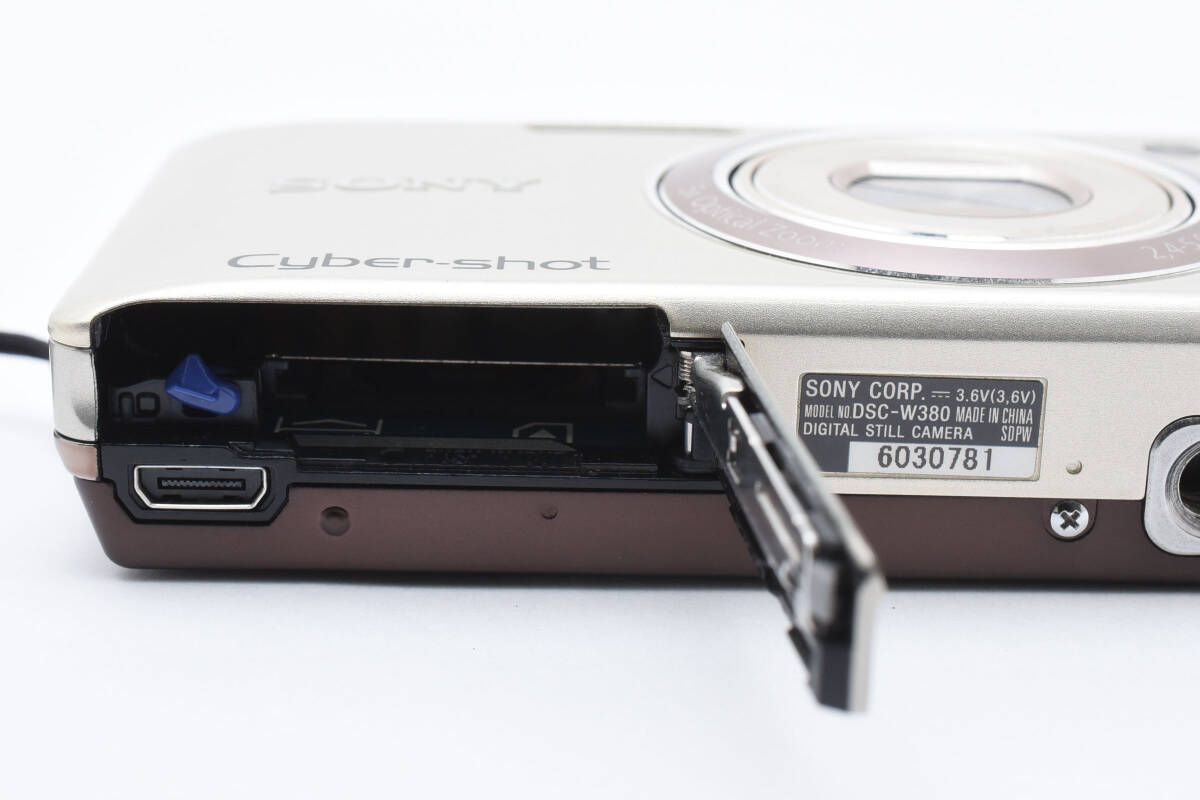 DSC-W380 コンパクトデジタルカメラ