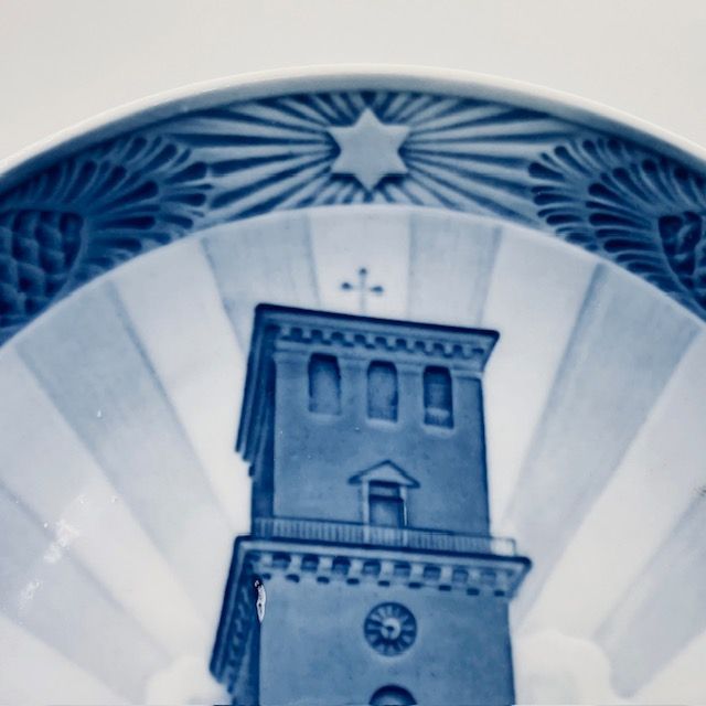 ロイヤルコペンハーゲン　1949年コペンハーゲンの聖母マリアの大聖堂 ロイヤルコペンハーゲン イヤープレート 1949年 コペンハーゲン