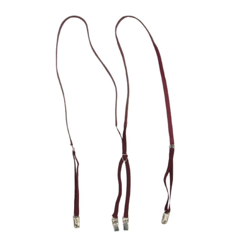 DIOR HOMME ディオールオム 06 SS 175-BM-1025 エディ期 レザー ナロー サスペンダー レッド系