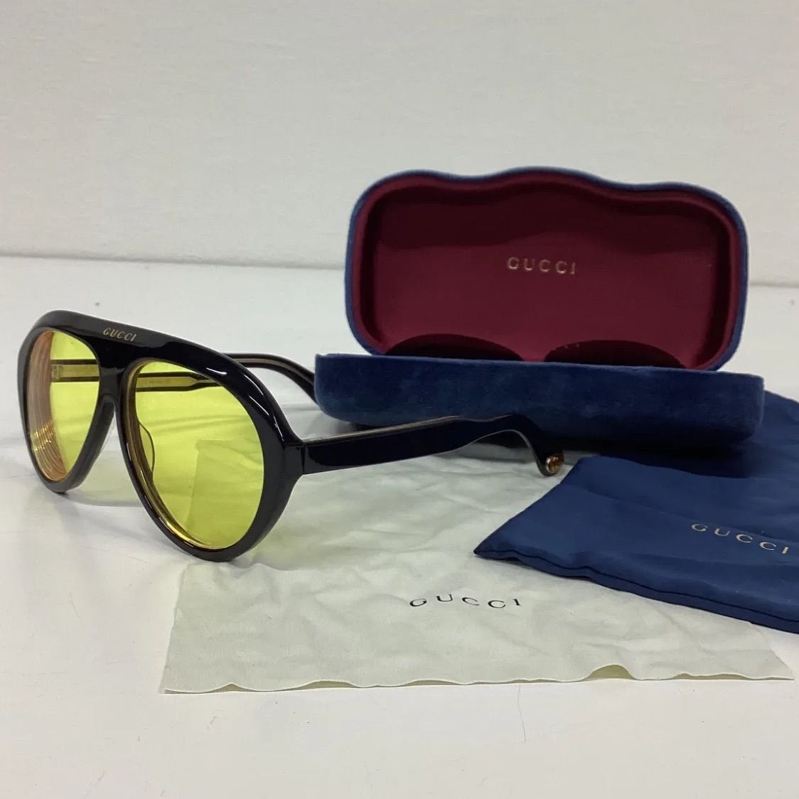 Gucci グッチ ティアドロップ パイロット メガネ サングラス Gucci グッチ ティアドロップ パイロット メガネ サングラス